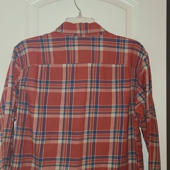 American Eagle Men's Button Down Plaid Shirt - Picture 9 of 9